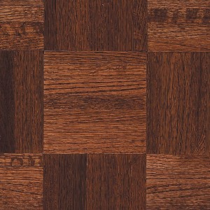 Urethane Parquet - Wood Backing Cinnabar (Contractor/Builder Grade)